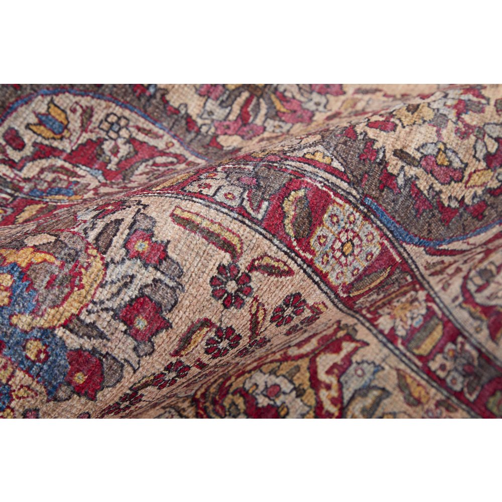 Rawlins Transitional Oriental, Red/Tan/Pink, 2'-7" x 8' Runner. Picture 5