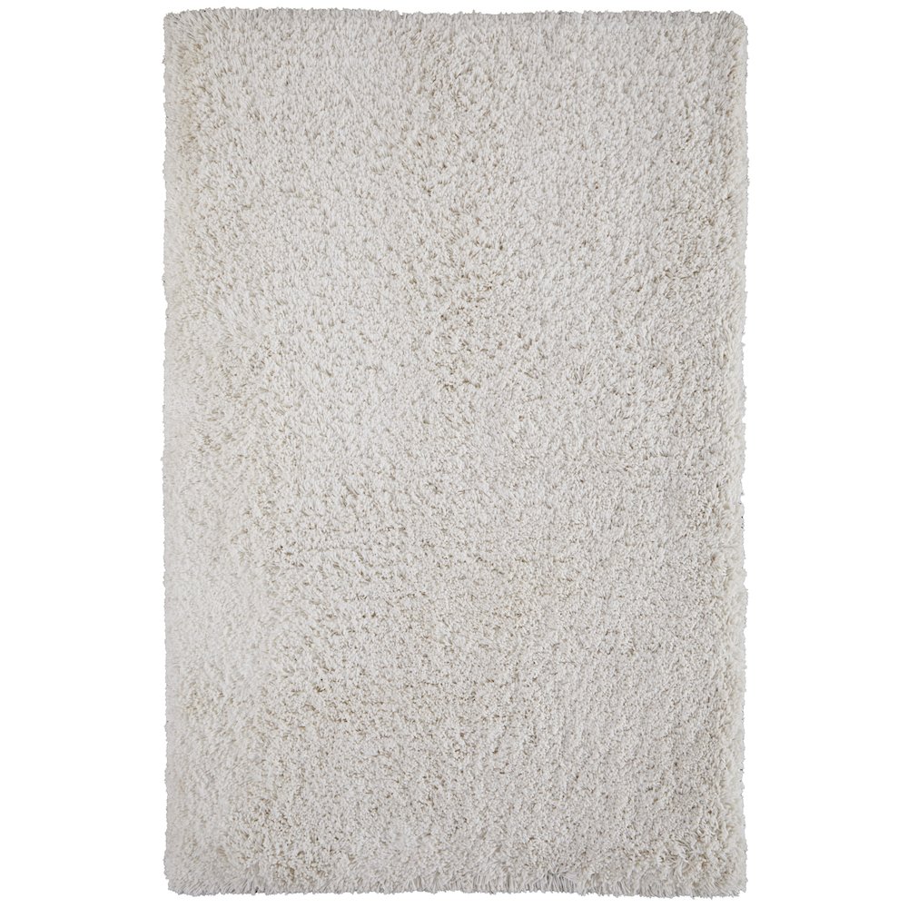 Stoneleigh Stonewashed Mélange Shag Rug, Bright Ivory, 9ft x 12ft Area Rug, 3998830FIVY000G00. Picture 1