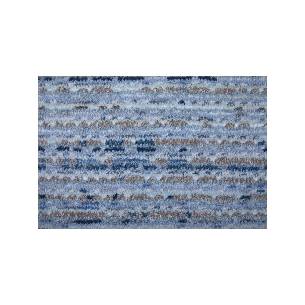 Deja Modern Solid, Blue, 9'-0" x 12'-8" Area Rug. Picture 5