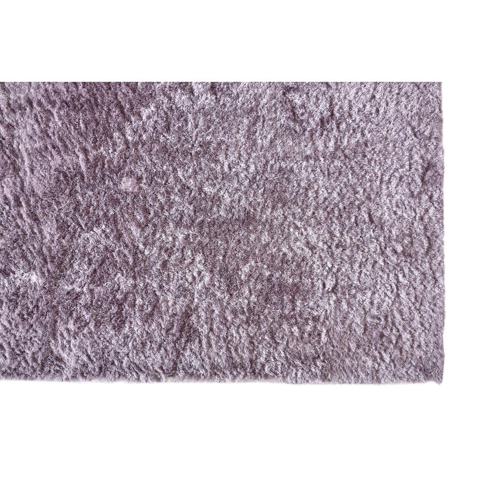 Indochine Plush Shag Rug with Metallic Sheen, Amethyst Quartz, 10ft x 10ft Round, 4944550FSMYAMSN95. Picture 3