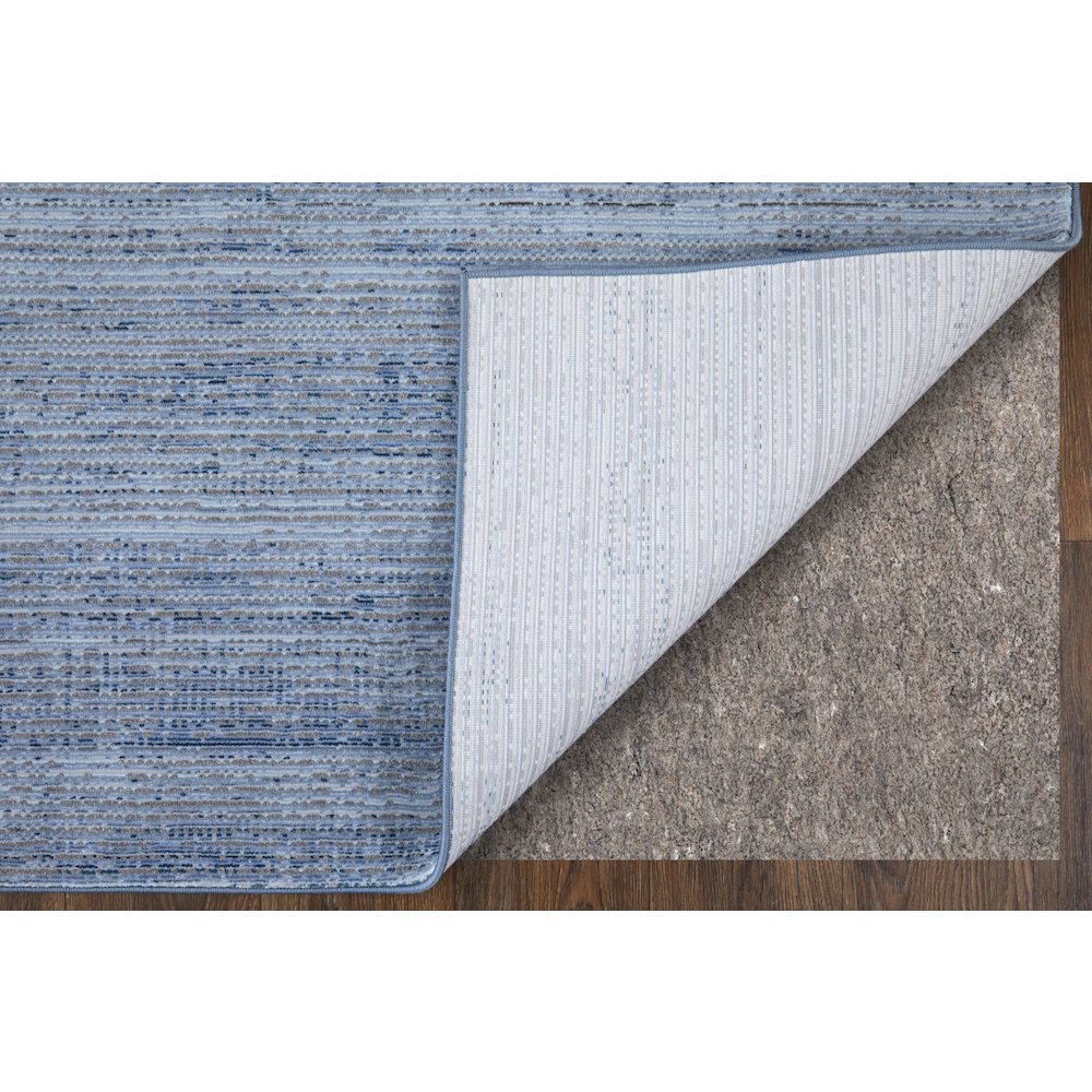 Deja Modern Solid, Blue, 2' x 3' Accent Rug. Picture 3
