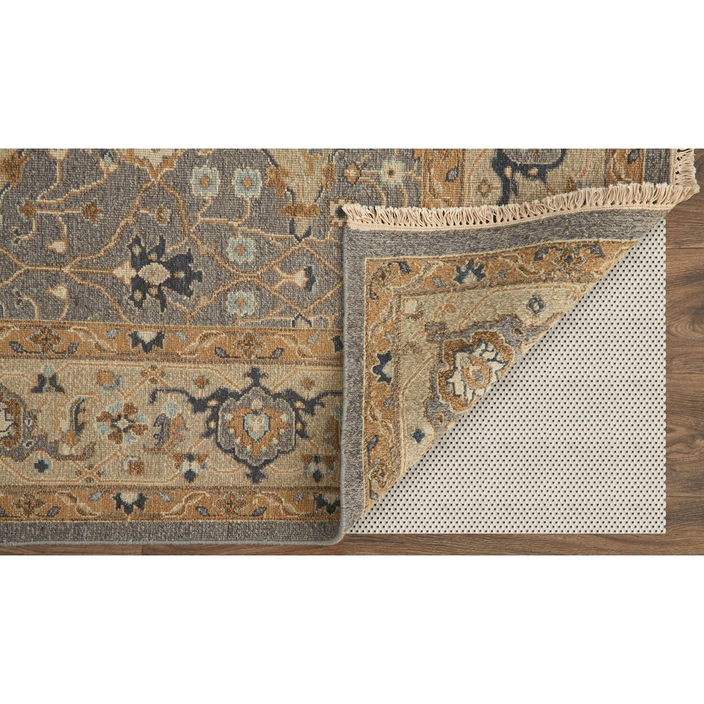 Corbitt Traditional Oriental, Gray/Gold, 2' x 3' Accent Rug. Picture 4