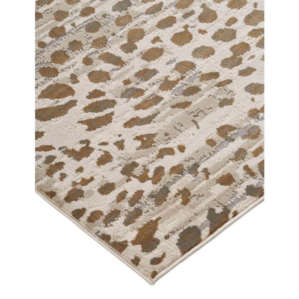 Waldor Metallic Animal Print Rug, Brown/Ivory, 8ft x 11ft Area Rug, 7353837FBGE000G99. Picture 3