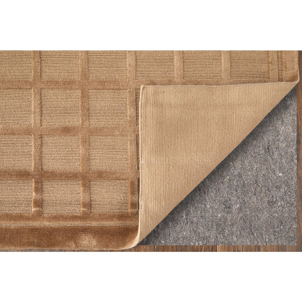 Channels Modern Geometric, Tan, 5'-6" x 8'-6" Area Rug. Picture 3