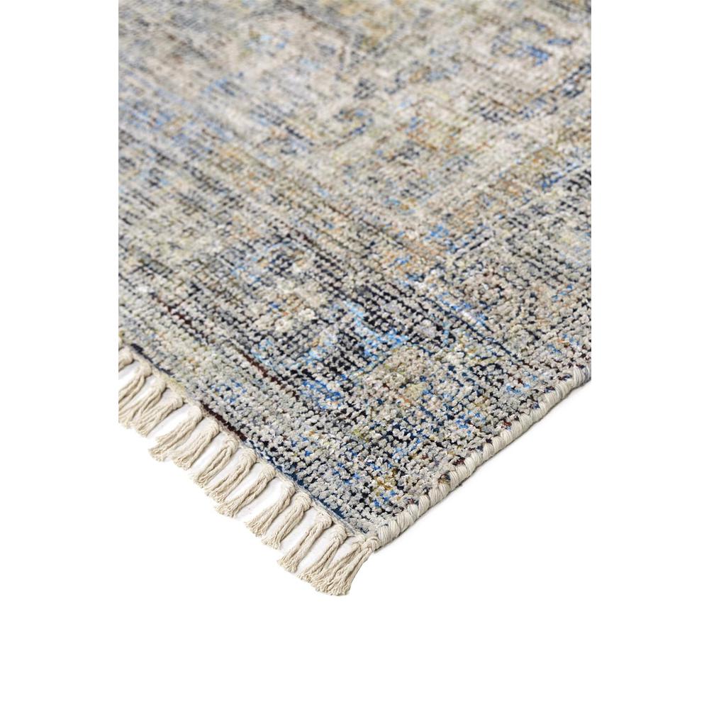 Caldwell Vintage Space Dyed Wool Rug, Blue/Beige, 7ft-6in x 9ft-6in Area Rug, 8798802FBGEMLTF50. Picture 3