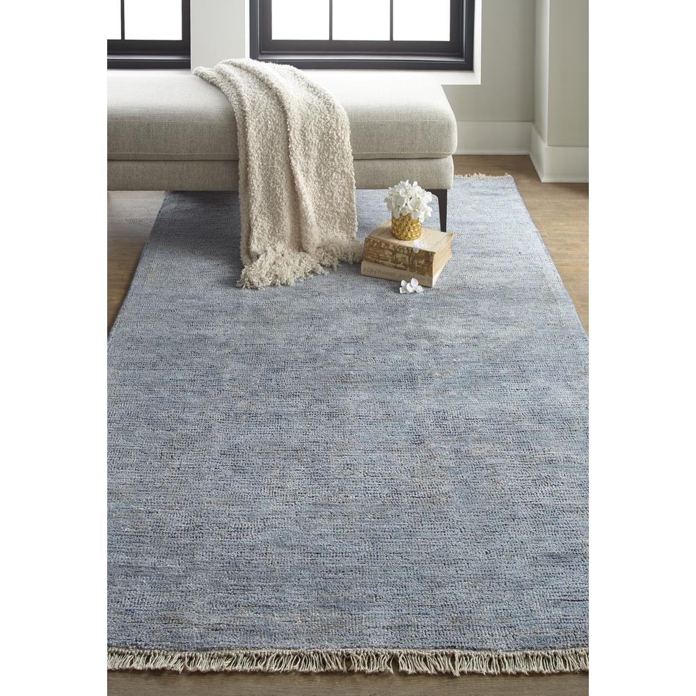 Caldwell Vintage Space Dyed Wool Area Rug, Classic Blue/Beige, 7ft-6in x 9ft-6in, 8798804FBLU000F50. Picture 1