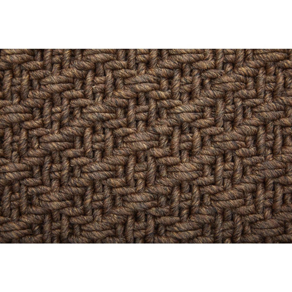 Tito Modern Solid, Brown, 9' x 12' Area Rug. Picture 6