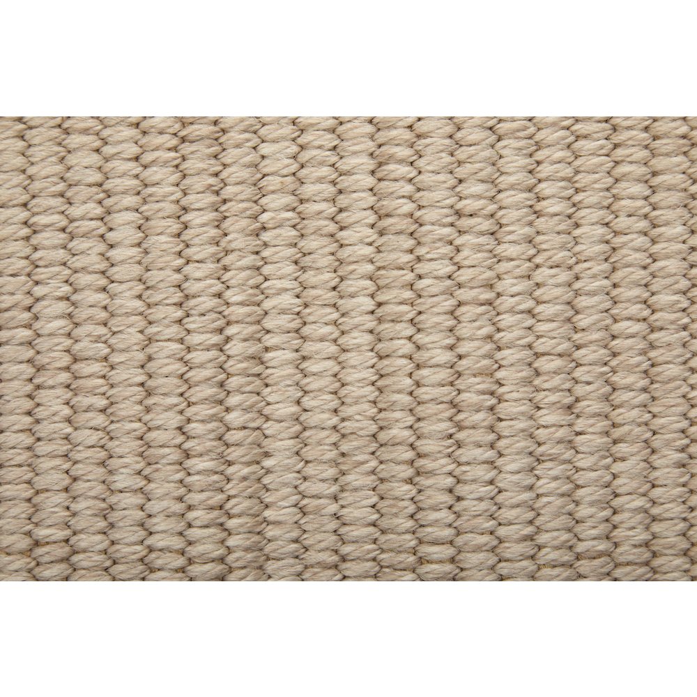 Theo Modern Solid, Ivory/Tan, 10' x 14' Area Rug. Picture 5