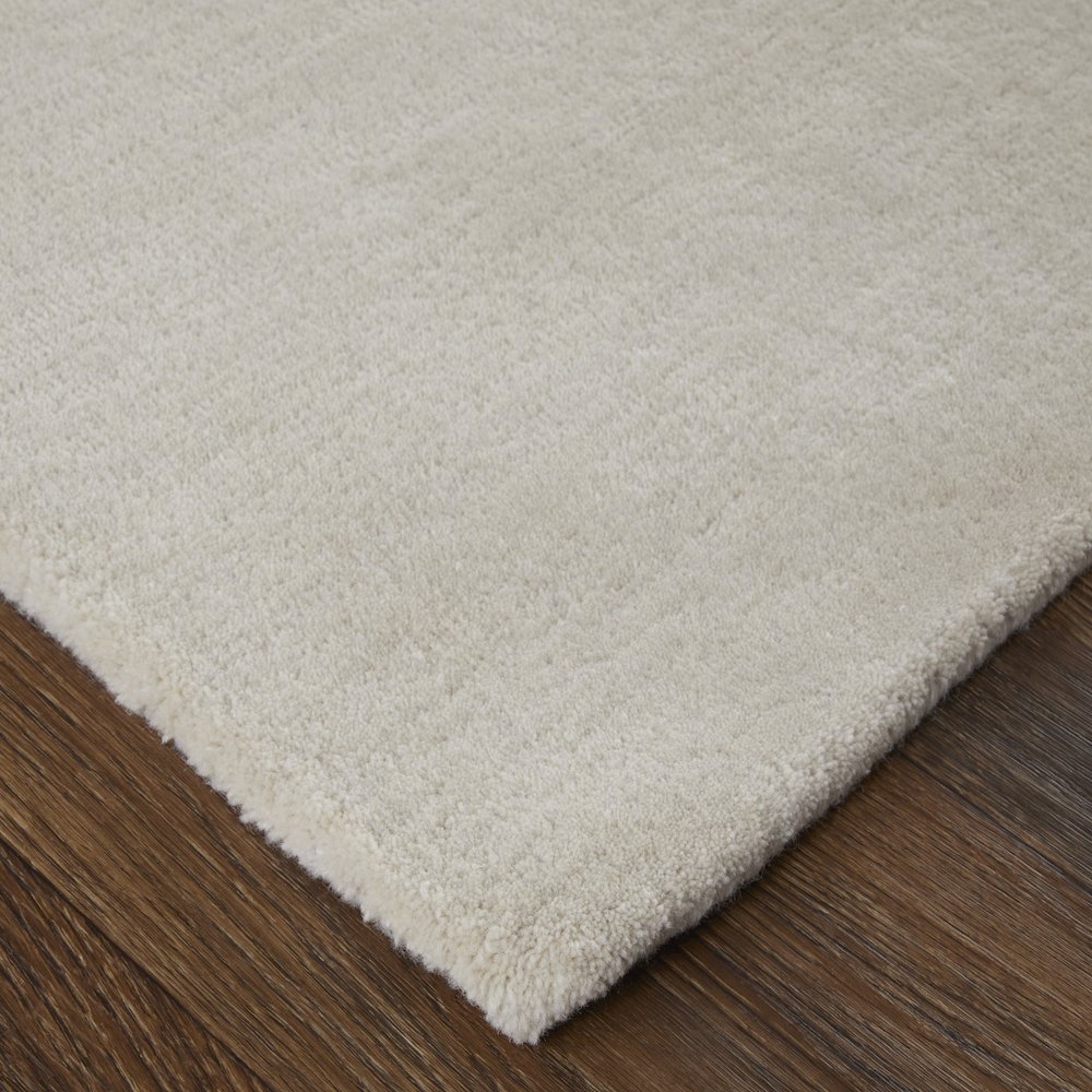 Anya Transitional Abstract, Blue/Ivory, 2' x 3' Accent Rug. Picture 3