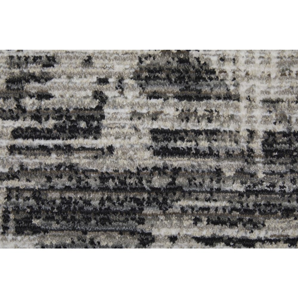 Sonora Modern Abstract, Gray/Ivory, 2' x 3' Accent Rug. Picture 6