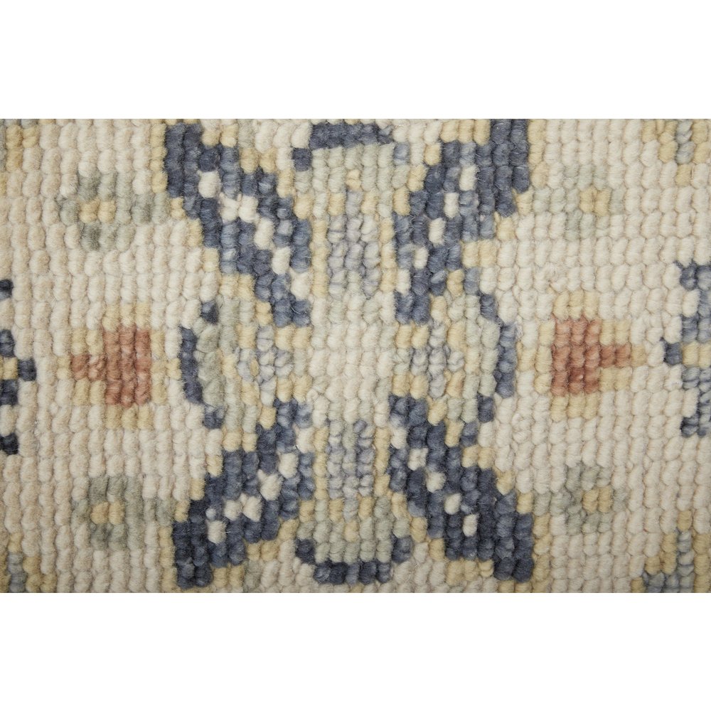 Fillmore Transitional Diamond, Blue/Taupe/Gray, 9' x 12' Area Rug. Picture 6