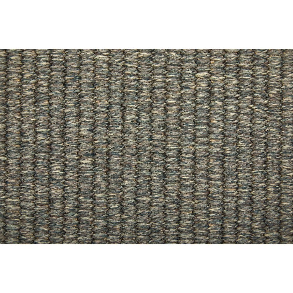 Theo Modern Solid, Green/Tan, 9' x 12' Area Rug. Picture 5