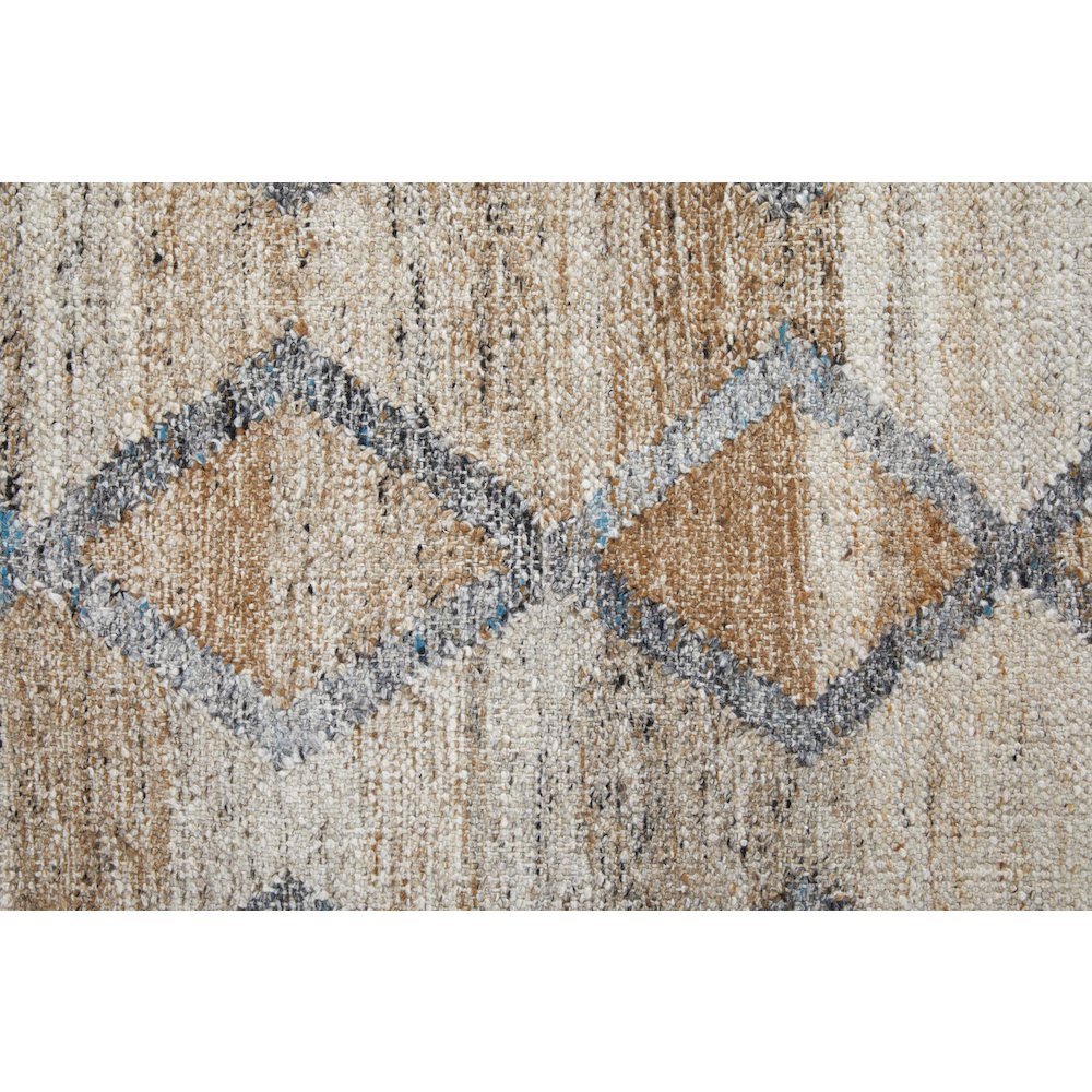 Beckett Transitional Trellis & Lattice, Gray/Ivory/Tan, 5' x 8' Area Rug. Picture 6