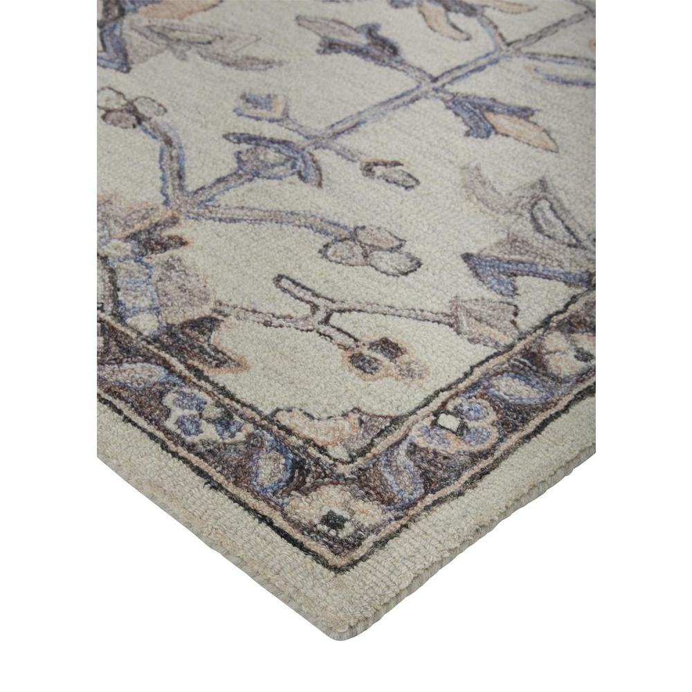Fallon Rustic Farmhouse Rug, Light Gray/Cornflower Blue, 8ft x 10ft, FLN8838FIVYGRYF00. Picture 3