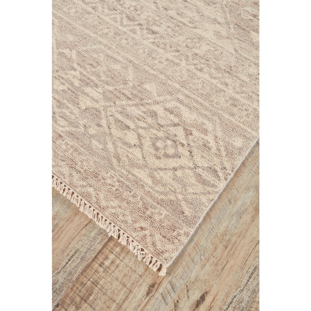 Nizhoni Transitional Southwestern, Tan/Brown/Taupe, 5'-6" x 8'-6" Area Rug. Picture 3