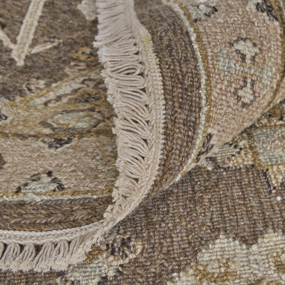 Corbitt Traditional Oriental, Brown/Ivory, 2' x 3' Accent Rug. Picture 7