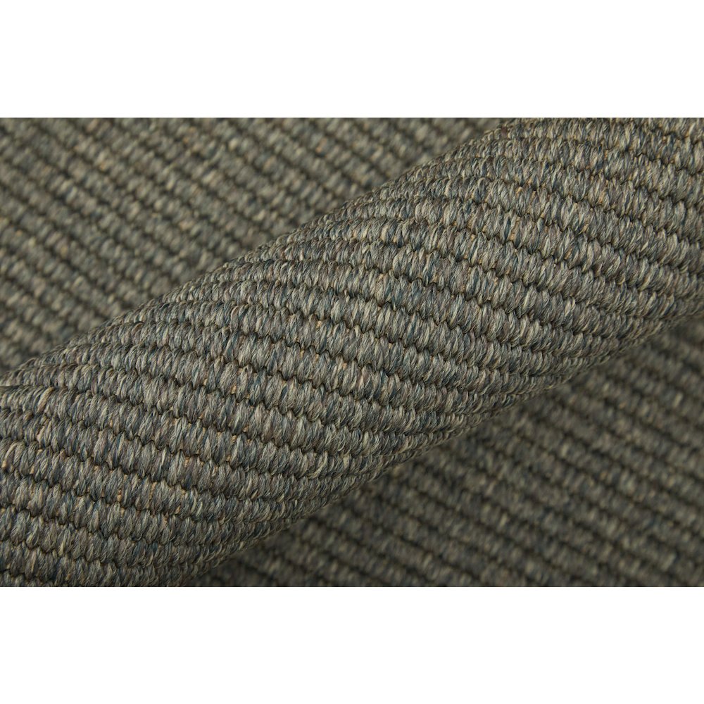 Theo Modern Solid, Green/Tan, 9' x 12' Area Rug. Picture 4