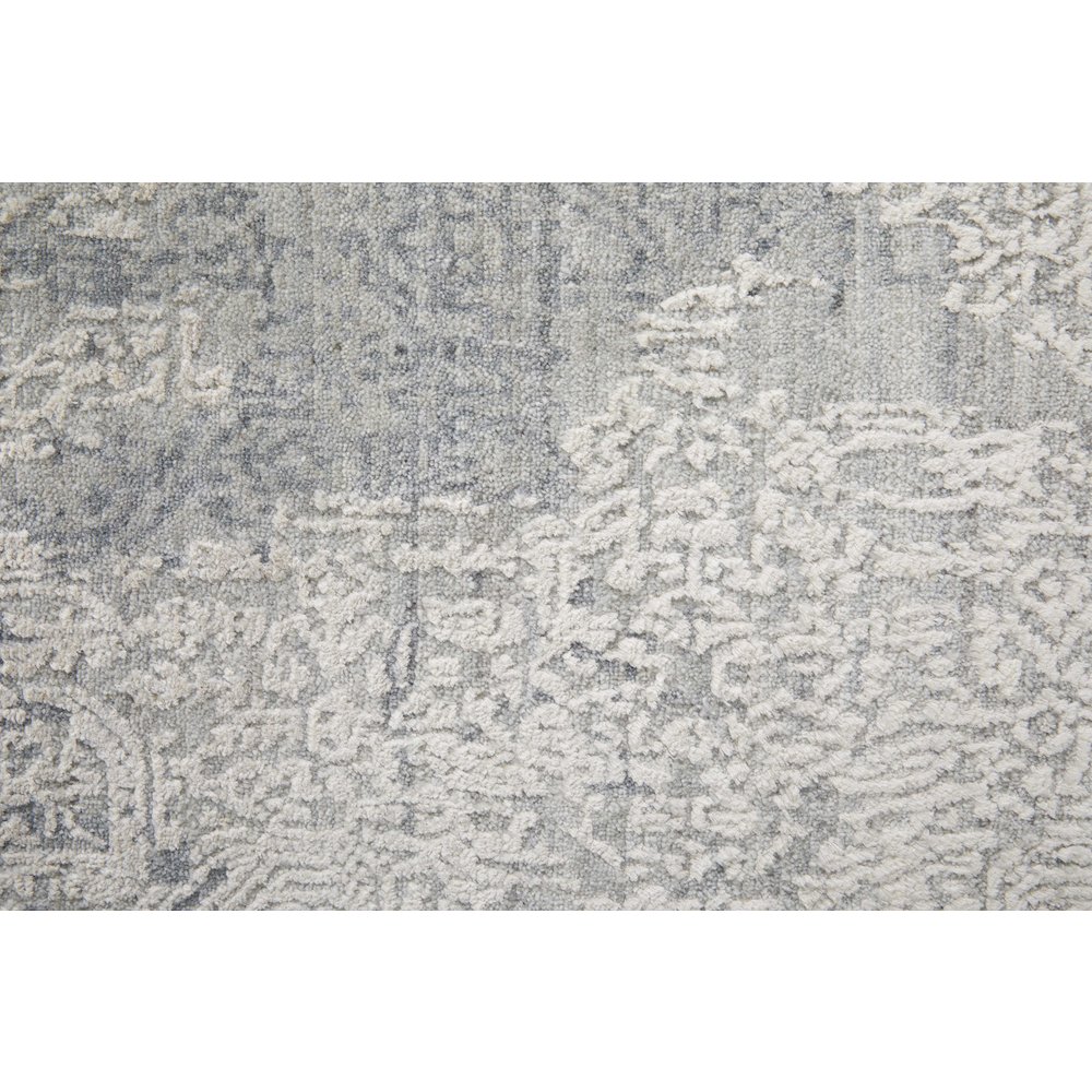 Eastfield Modern Abstract, Silver/Gray, 2' x 3' Accent Rug. Picture 6