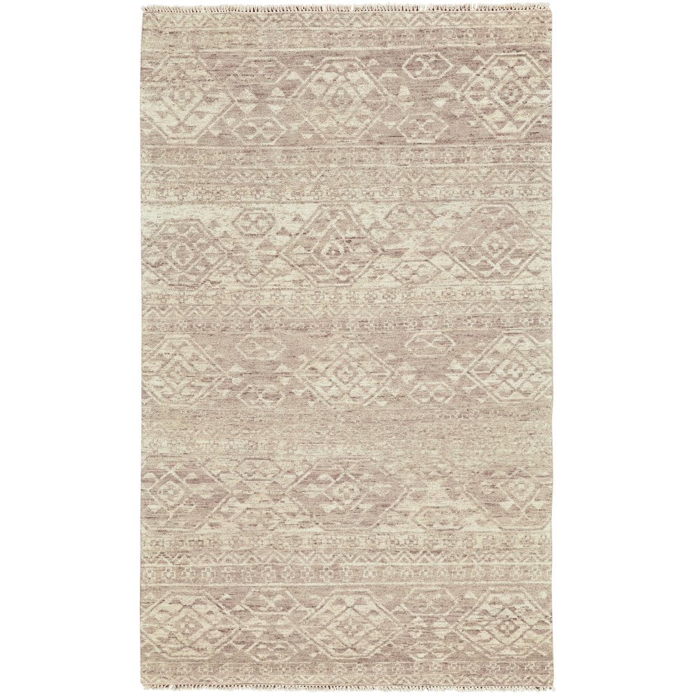 Nizhoni Transitional Southwestern, Tan/Brown/Taupe, 5'-6" x 8'-6" Area Rug. Picture 1