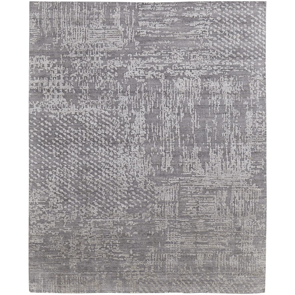 Eastfield Modern Abstract, Gray, 8' x 10' Area Rug. Picture 1