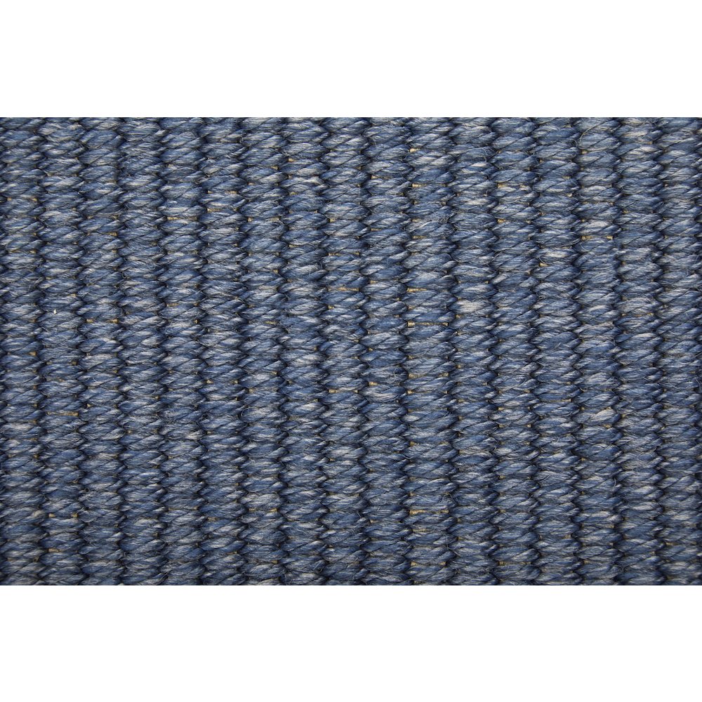 Theo Modern Solid, Blue/Tan, 10' x 14' Area Rug. Picture 5