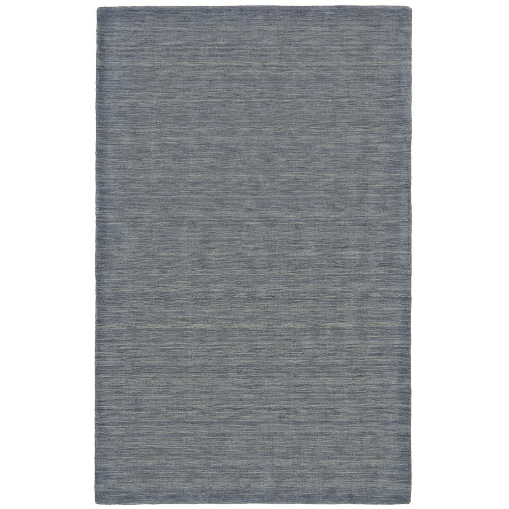 Luna Hand Woven Marled Wool Rug, Dusty Blue, 2ft x 3ft Accent Rug, 5798049FSMK000P00. Picture 2
