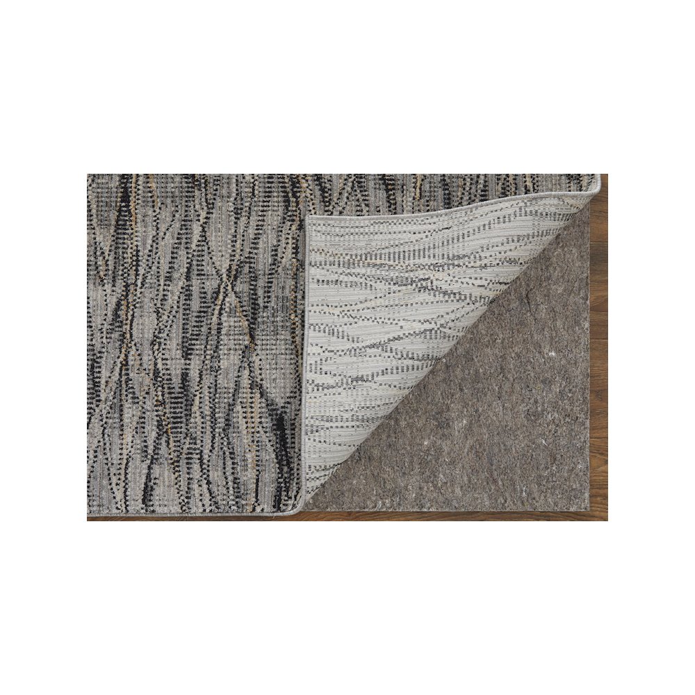 Sonora Modern Abstract, Gray/Ivory/Tan, 5' x 7'-6" Area Rug. Picture 3