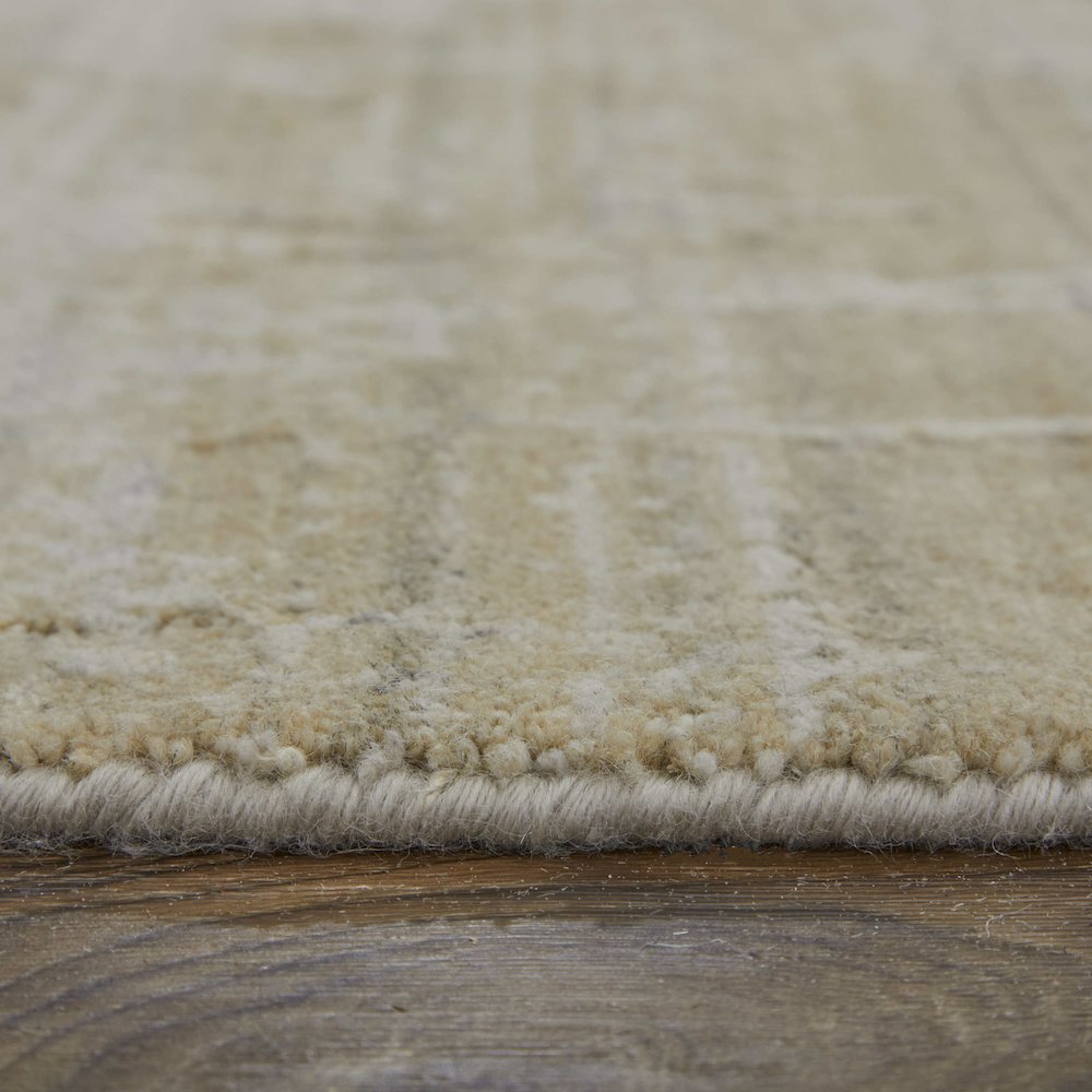 Eastfield Modern Abstract, Yellow/Ivory/Gold, 2' x 3' Accent Rug. Picture 8