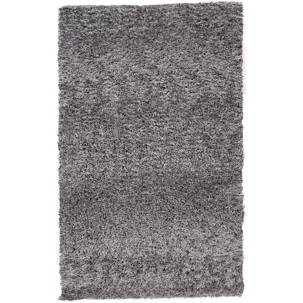 Stoneleigh Stonewashed Mélange Shag Rug, Steel Gray, 9ft x 12ft Area Rug, 3998830FGRY000G00. Picture 1