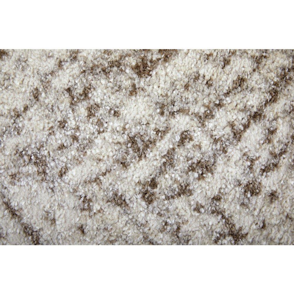 Vancouver Modern Geometric, Ivory/Tan/Brown, 9' x 12' Area Rug. Picture 7