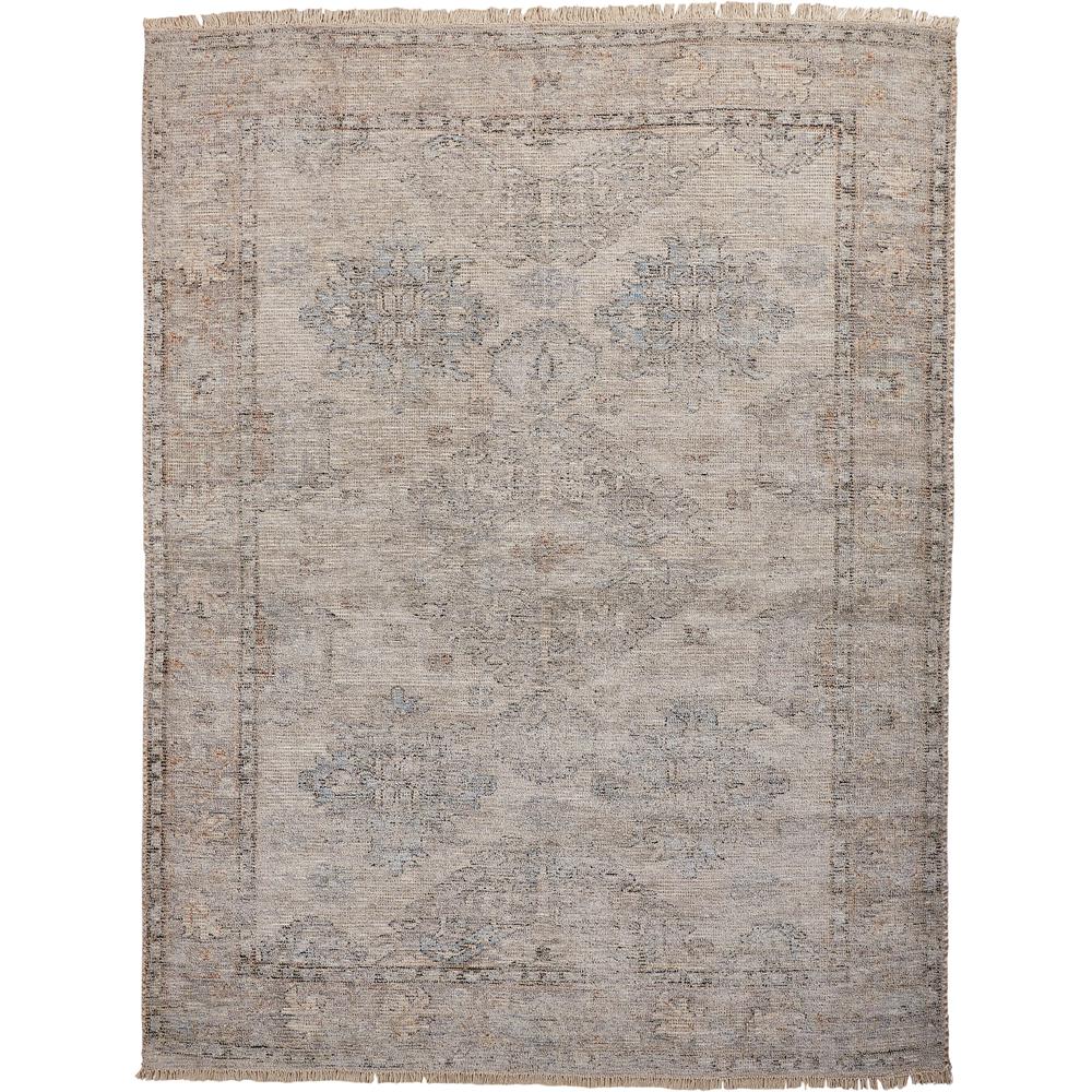 Caldwell Vintage Space Dyed Wool Rug, Natural Tan/Gray, 9ft x 12ft Area Rug, 8798801FSTN000G00. Picture 2
