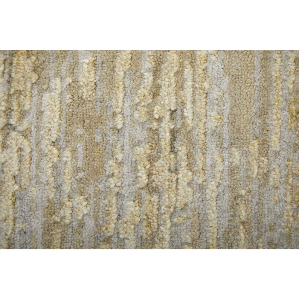 Eastfield Modern Abstract, Yellow/Ivory/Gold, 3' x 5' Accent Rug. Picture 6