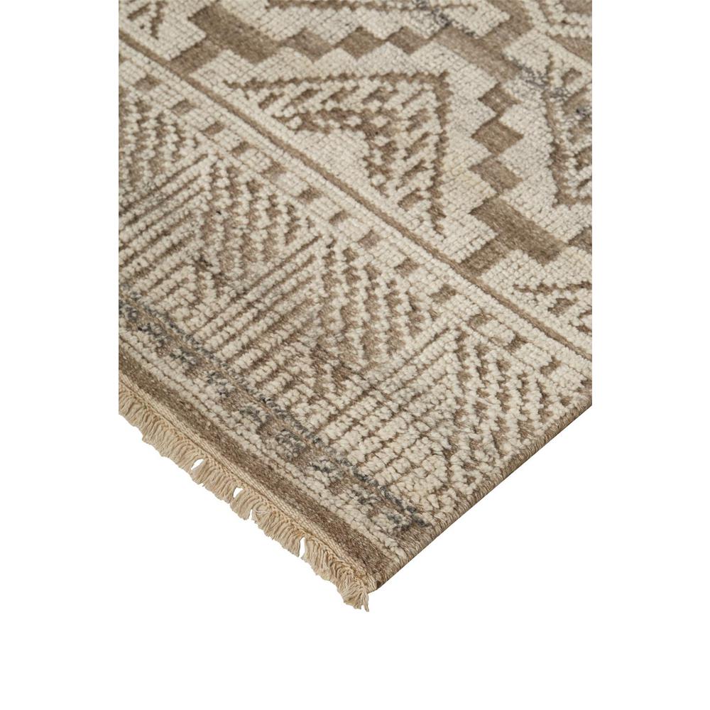Payton Nomadic Diaimond Pattern Rug, Ivory/Tan, 5ft - 6in x 8ft - 6in Area Rug, 9806497FBGEGRYE50. Picture 3
