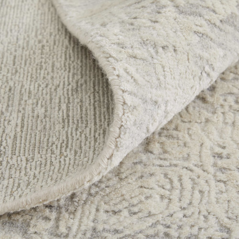 Eastfield Modern Abstract, Ivory, 10' x 14' Area Rug. Picture 7