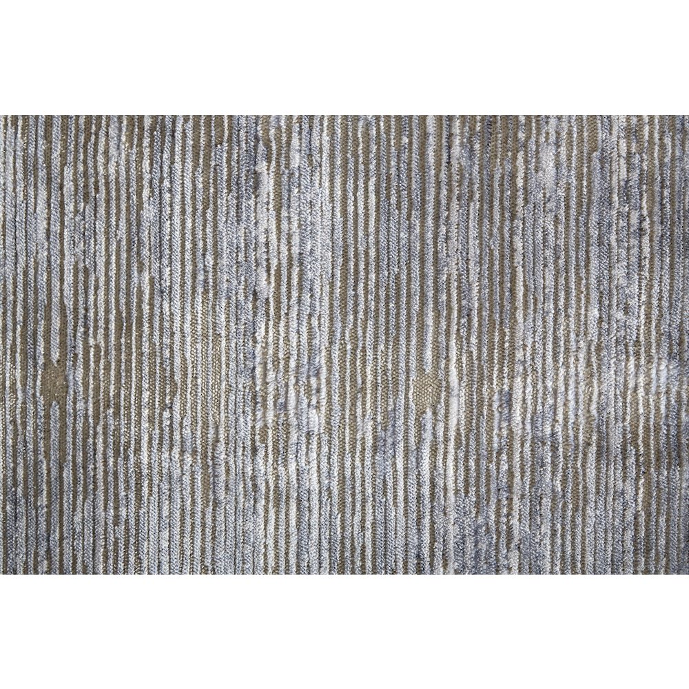 Laina Transitional Distressed, Taupe/Silver/Tan, 5' x 7'-10" Area Rug. Picture 6
