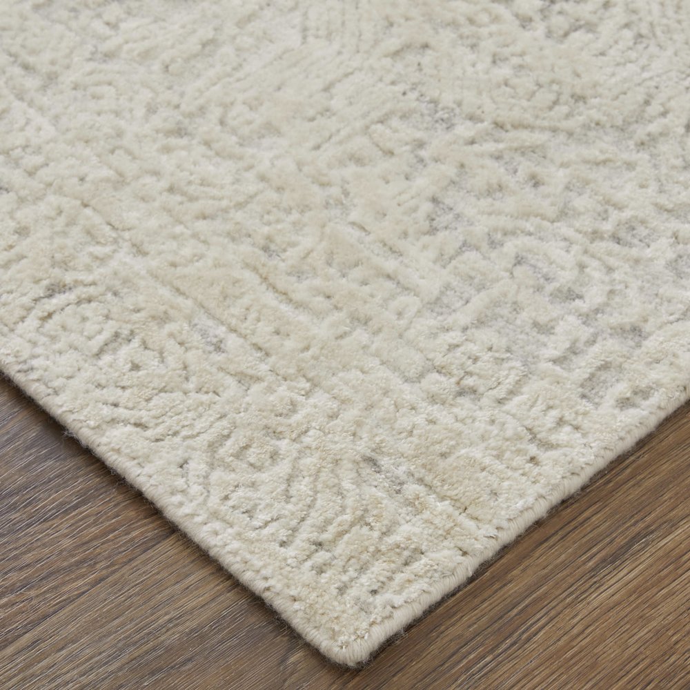 Eastfield Modern Abstract, Ivory, 10' x 14' Area Rug. Picture 3