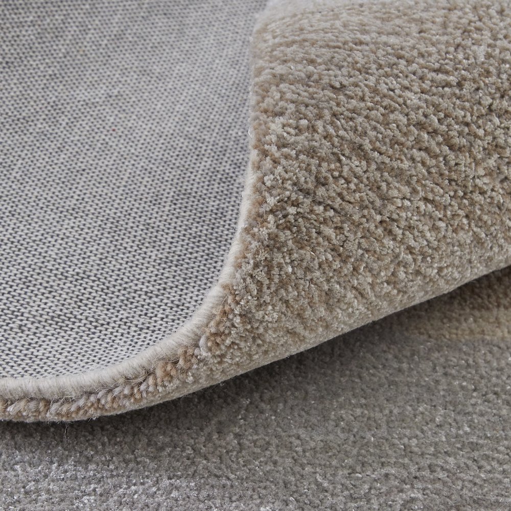 Anya Transitional Abstract, Ivory/Gray, 10' x 14' Area Rug. Picture 7