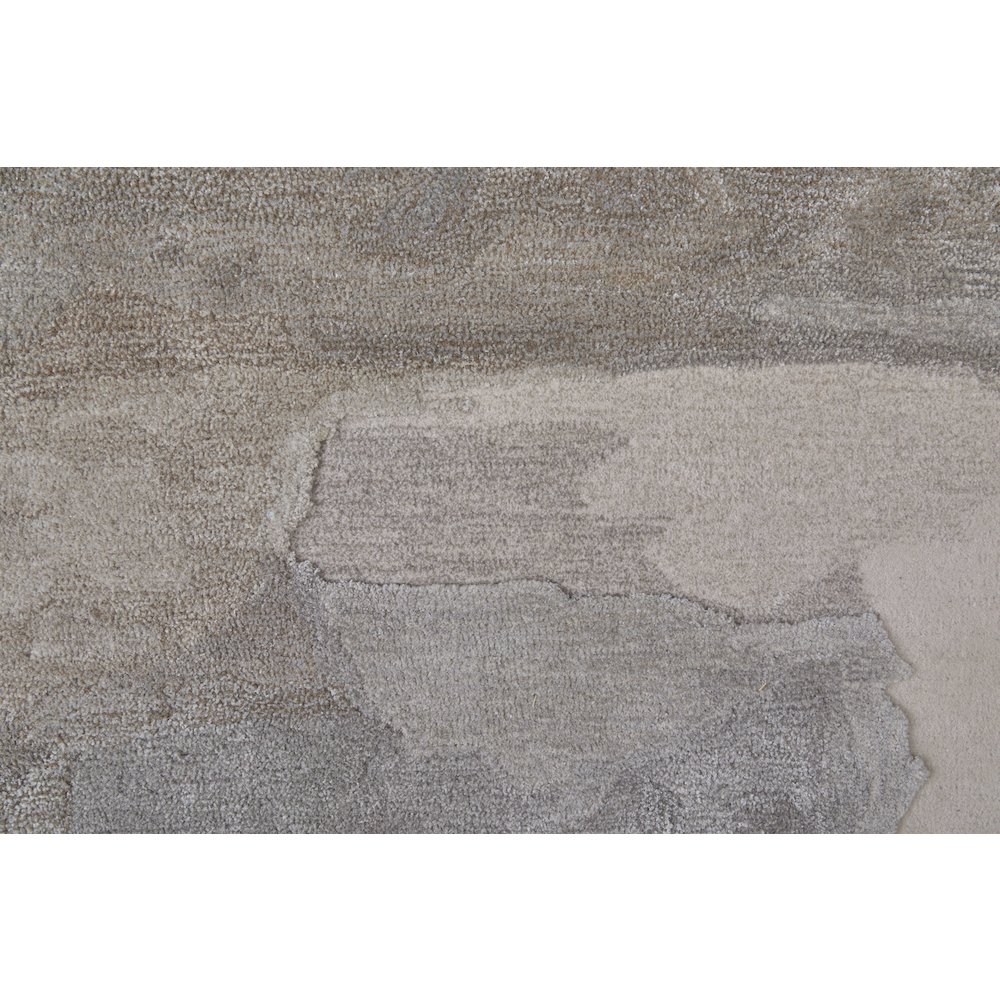 Anya Transitional Abstract, Ivory/Gray, 10' x 14' Area Rug. Picture 6