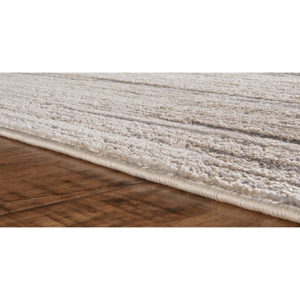 Micah Modern Abstract, Black/Gray, 12' x 15' Area Rug. Picture 7