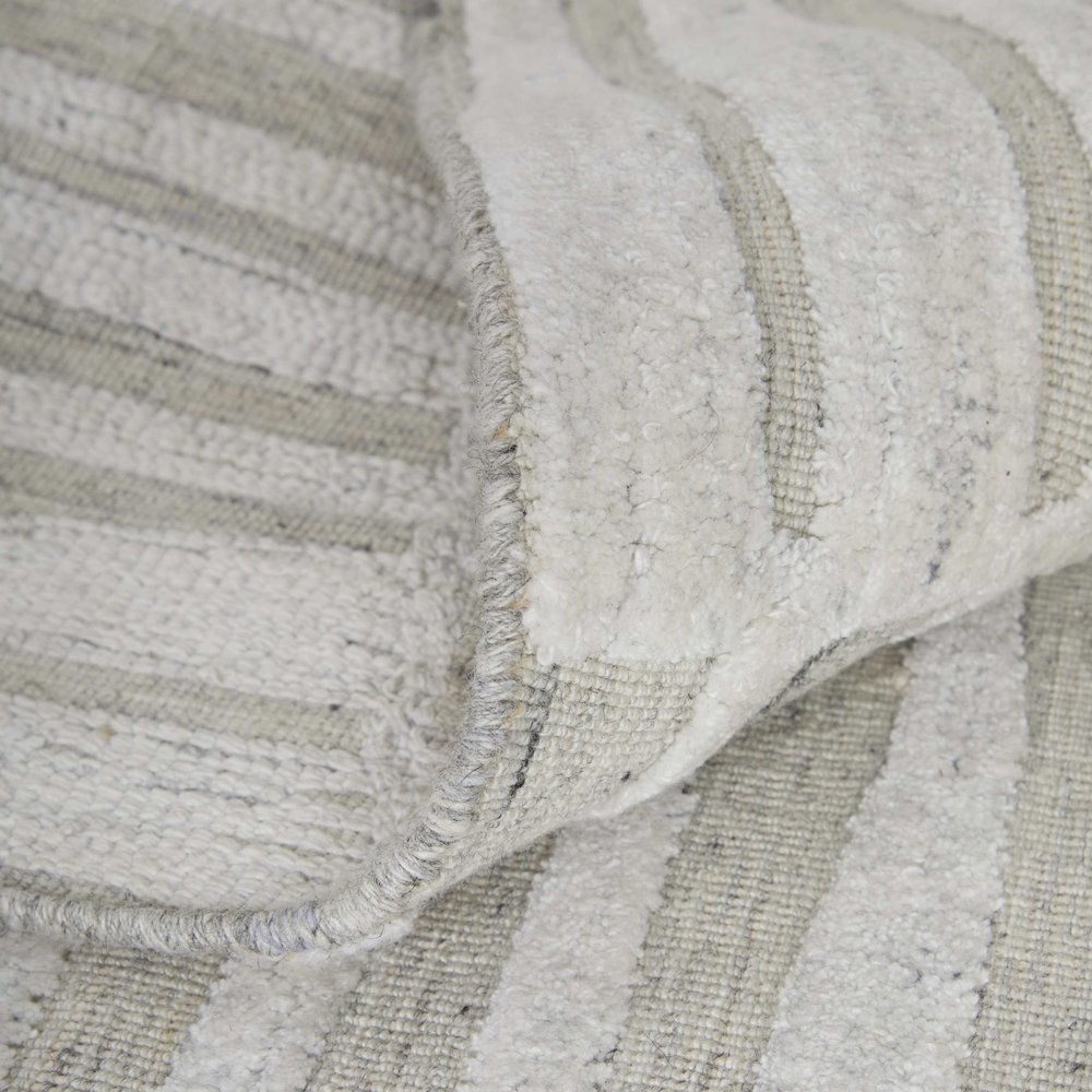 Elias Modern Geometric, Ivory/Tan, 3'-6" x 5'-6" Accent Rug. Picture 5