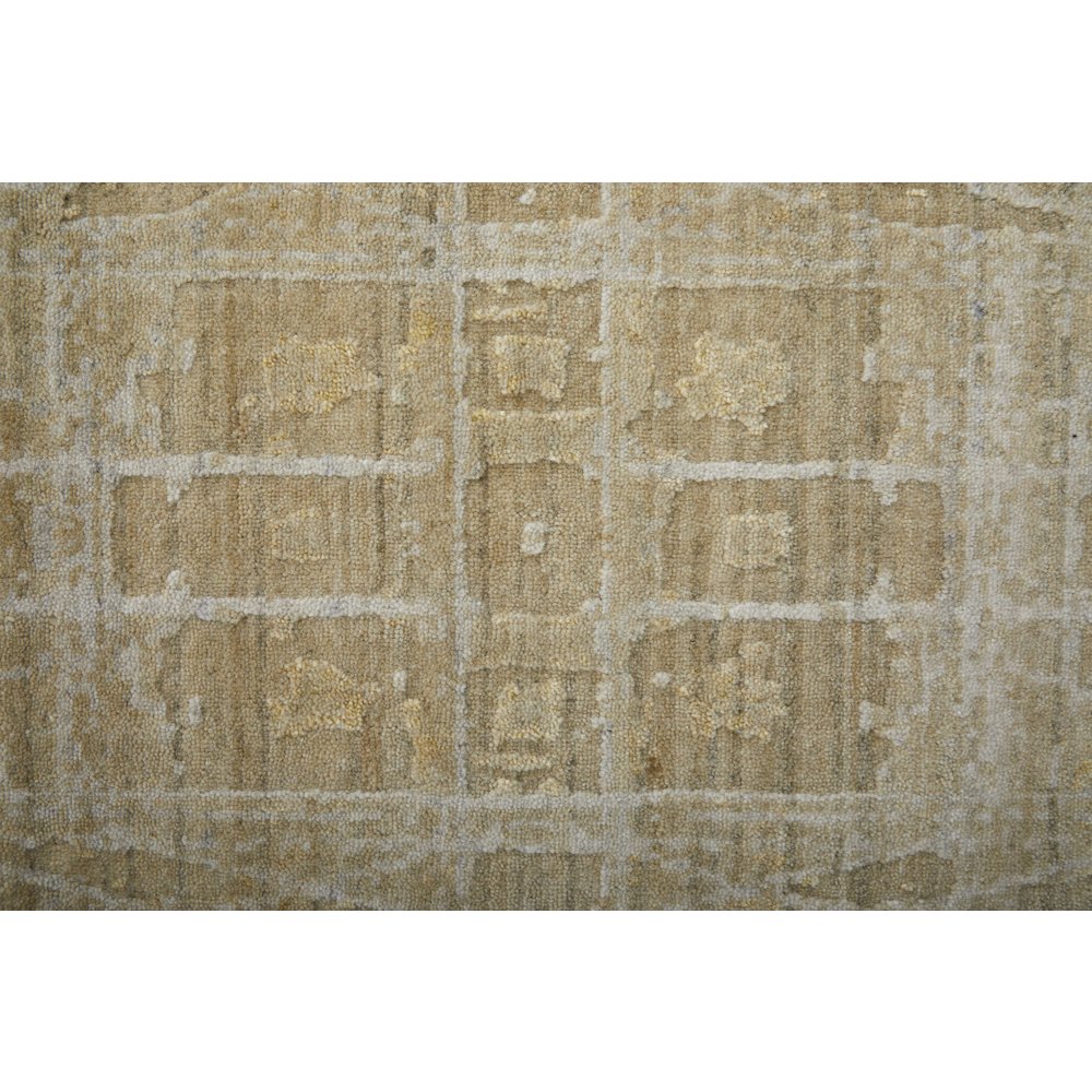 Eastfield Modern Abstract, Yellow/Ivory/Gold, 8' x 10' Area Rug. Picture 6