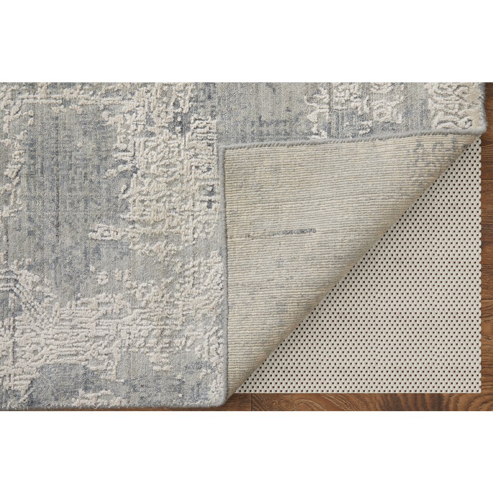 Eastfield Modern Abstract, Silver/Gray, 9' x 12' Area Rug. Picture 4