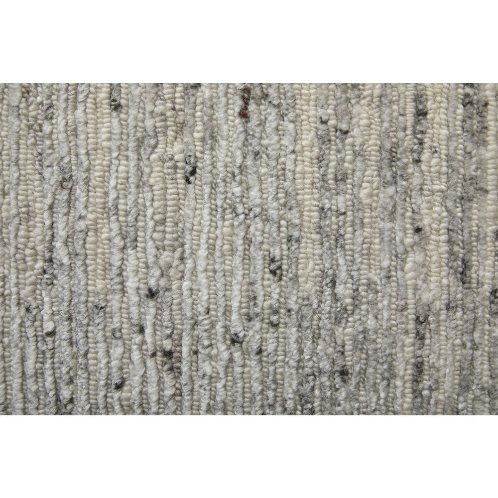 Brighton Modern Abstract, Ivory/Gray, 9'-6" x 13'-6" Area Rug. Picture 7