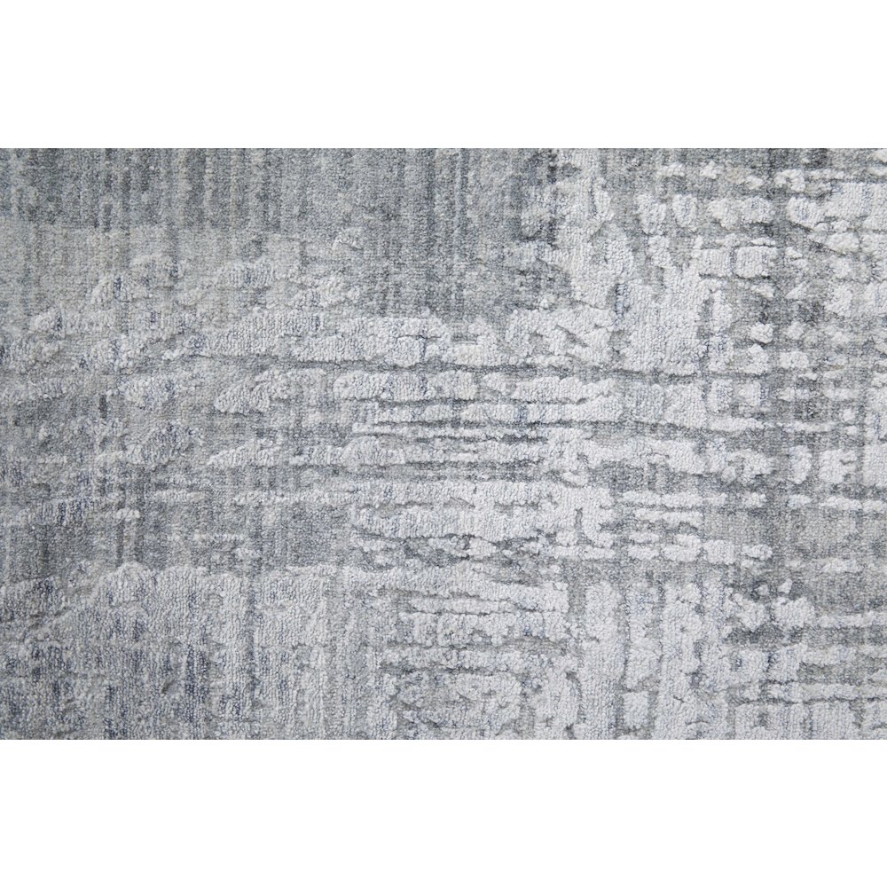 Eastfield Modern Abstract, Blue/Silver, 2' x 3' Accent Rug. Picture 6