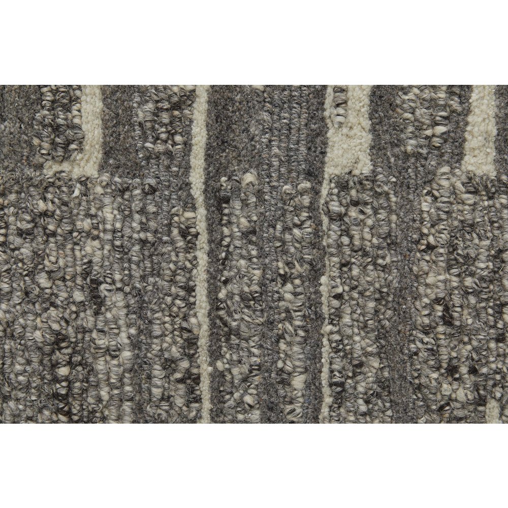 Navaro Modern Abstract, Gray/Taupe/Ivory, 2' x 3' Accent Rug. Picture 6