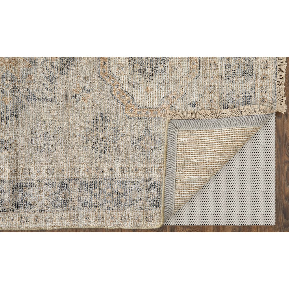 Caldwell Vintage Space Dyed Wool Rug, Latte Tan/Beige, 9ft x 12ft Area Rug, 8798798FSND000G00. Picture 4