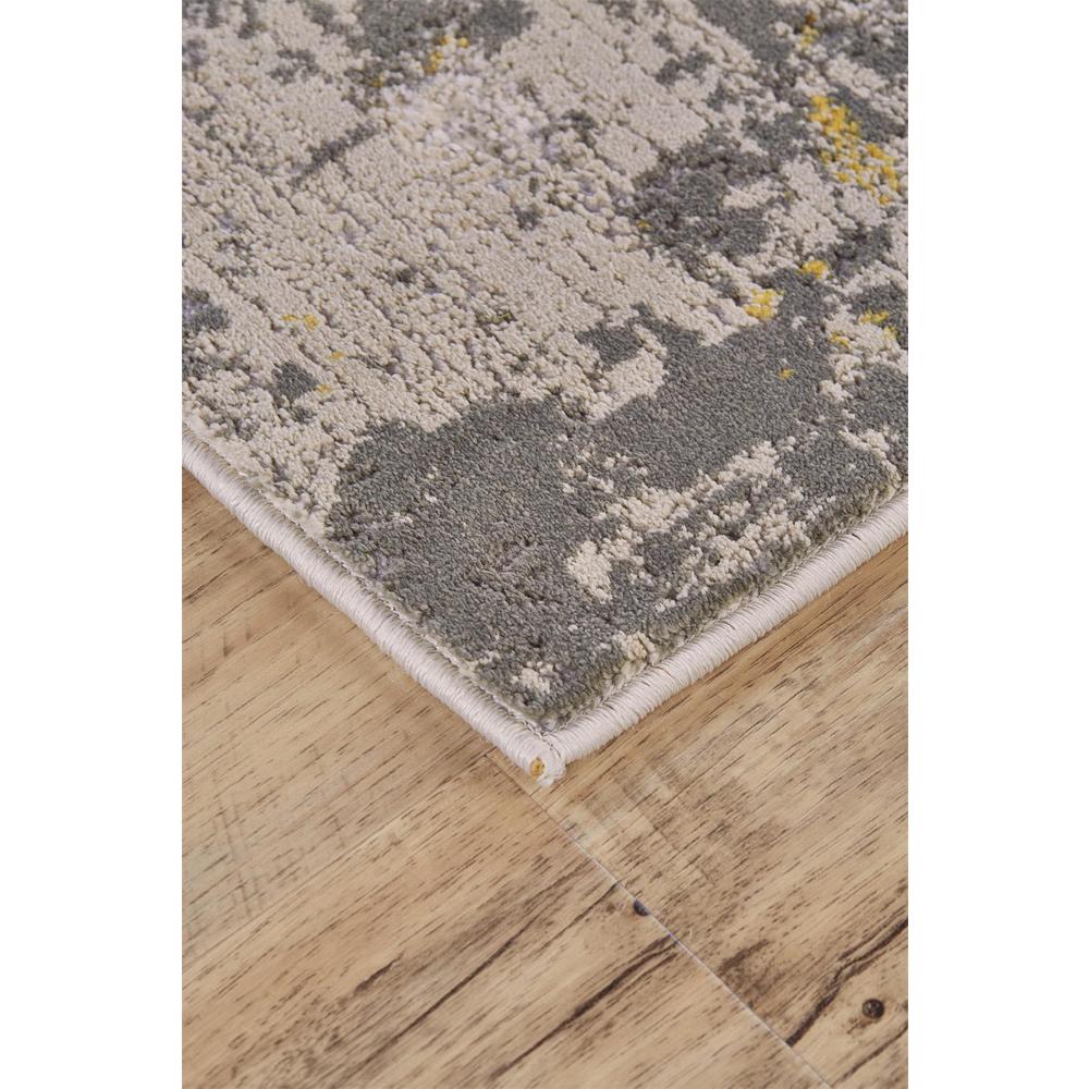Waldor Metallic Abstract Rug, Golden Glow/Ivory, 10ft x 13ft - 2in Area Rug, 7353970FGLDBIRH13. Picture 3