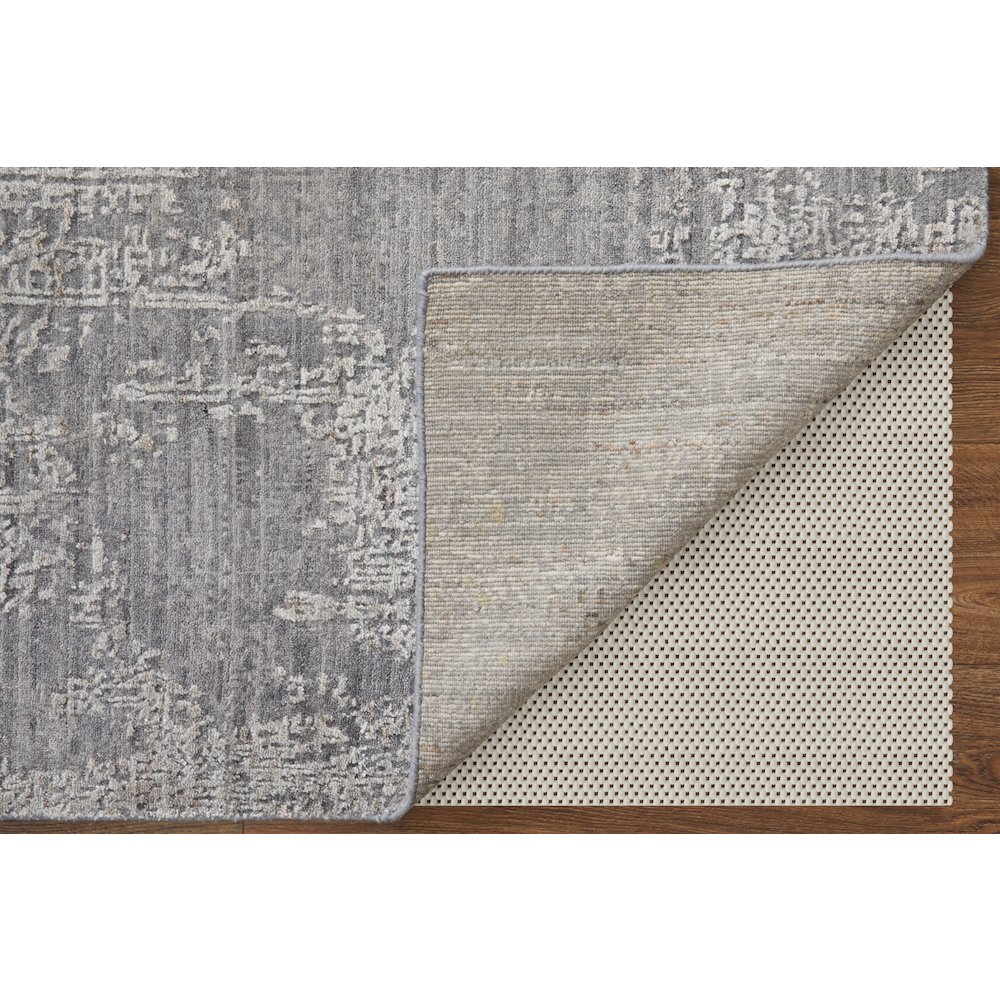 Eastfield Modern Abstract, Gray, 5' x 8' Area Rug. Picture 4