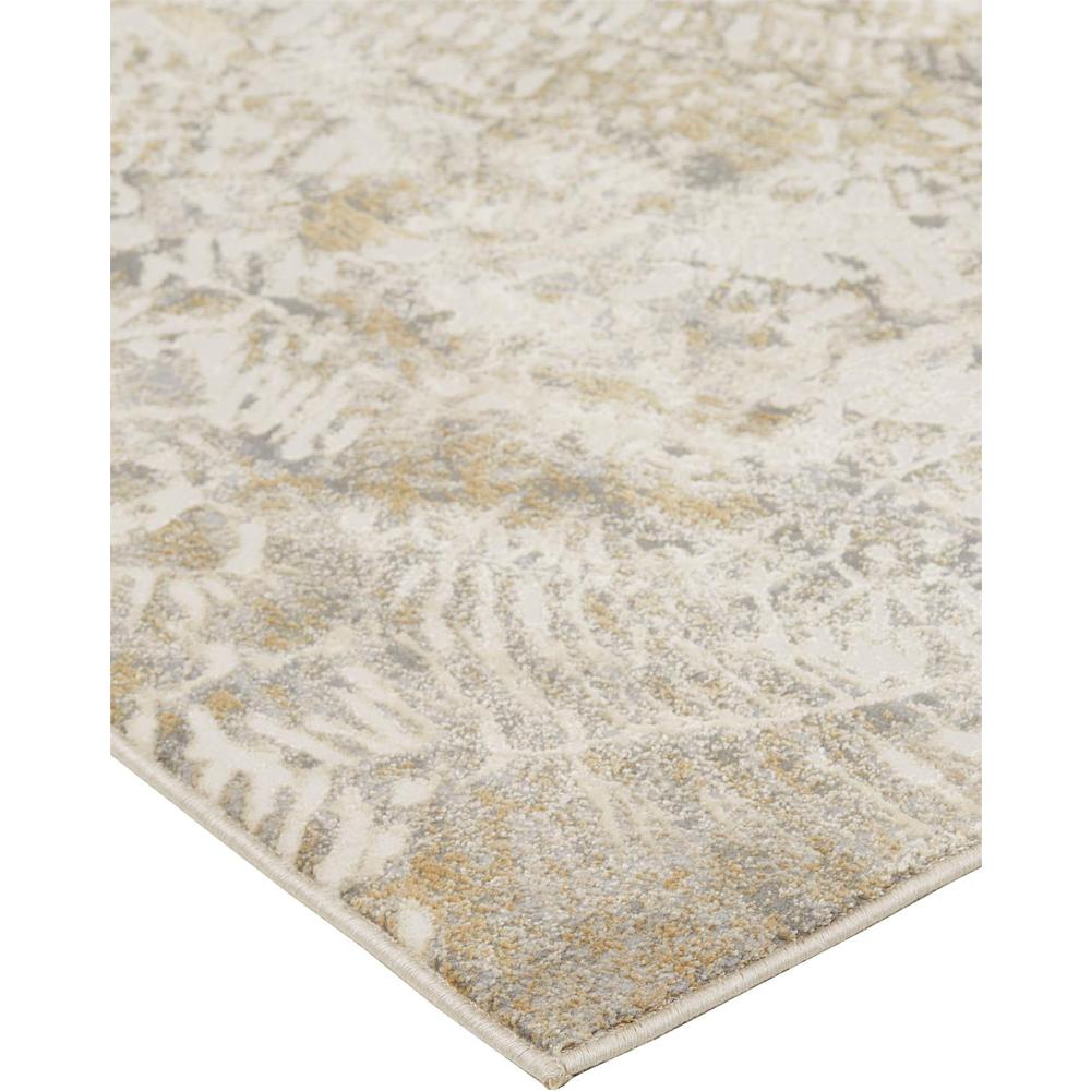 Frida Distressed Abstract Watercolor Rug, Ivory/Gray/Tan, 9ft x 12ft Area Rug, PRK3702FSLVIVYG00. Picture 2