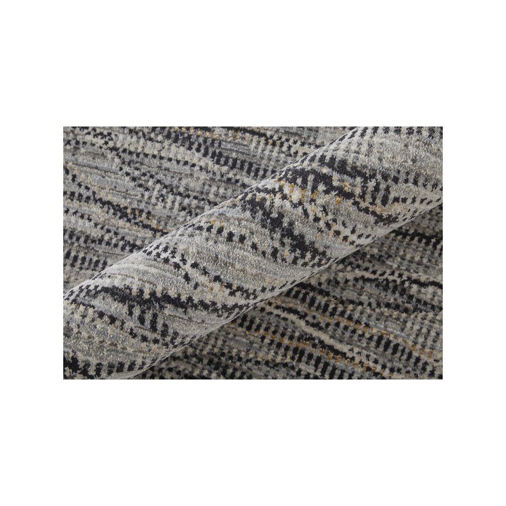 Sonora Modern Abstract, Gray/Ivory/Tan, 5' x 7'-6" Area Rug. Picture 4